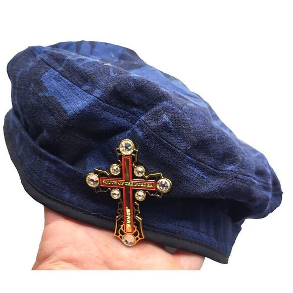 South of the Border Viva La Cruz Cross Hat 8.5in diameter - Picture 6 of 7